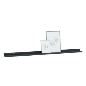Emmie billedhylde sort 115x7 cm