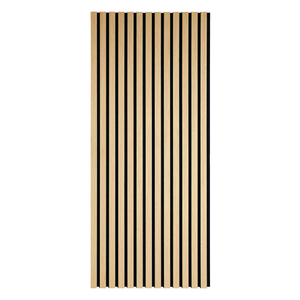 Akustikpanel i egetræsfiner 1200x520x18 mm
