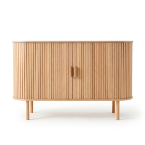 Penelope skænk med jalousilåger i eg - 120x40x78 cm