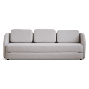 Katarina foldbar sovesofa beige L: 217 x D: 77/145 x H: 75 cm