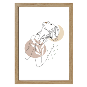 Lea billedramme 21x30 cm træ