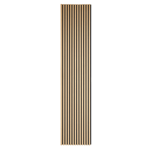 Akustikpanel i egetræsfiner 2400x520x18 mm