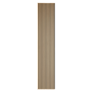 Akustikpanel i egetræsfiner 2600x520x18 mm