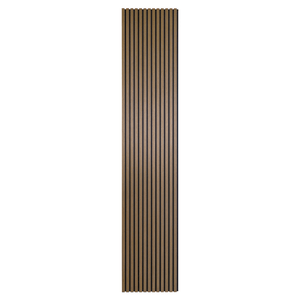 Akustikpanel i røget egetræsfiner 2600x520x18 mm