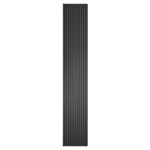 Akustikpanel i sort egetræsfiner 3000x520x18 mm
