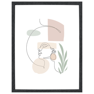 Paloma billedramme 30x40 cm sort