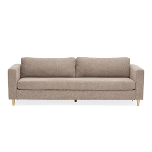 Hildur - 3 personers sofa i sand L: 226 x D: 85 x H: 78 cm