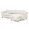 Hildur 3 personers chaiselong sofa i beige