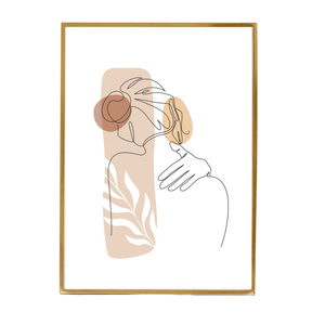 Lyra Billedramme 50x70 cm guld