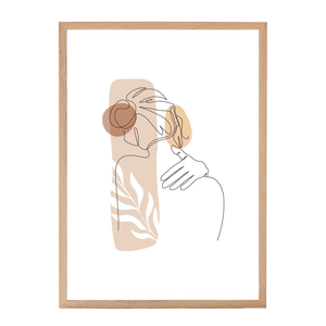 Paloma billedramme 50x70 cm træ