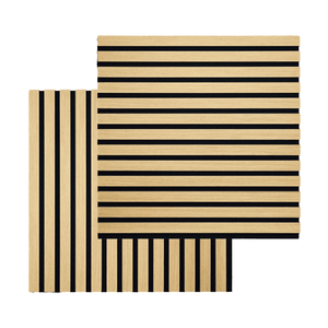 Akustikpanel i egetræsfiner 520x520x18 mm