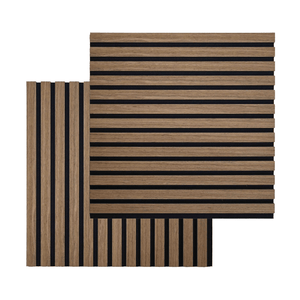 Akustikpanel i røget egetræsfiner 520x520x18 mm