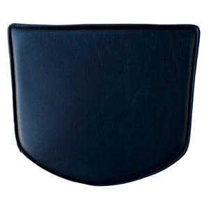 Bella - Sædehynde i sort kunstlæder