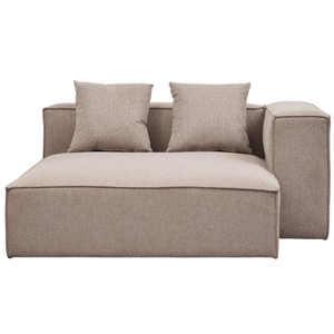 Hailey højre chaiselong modul i sand L: 147 X D: 148 X H: 65 cm