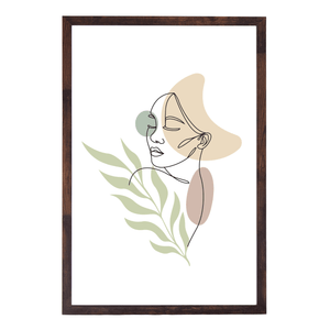 Paloma billedramme 60x90 cm røget træ