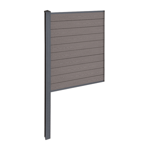 Finley komposithegn midtermodul - H: 150 x L: 90 cm - Brun