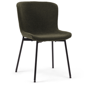 Adena spisebordsstol - Grøn Boucle