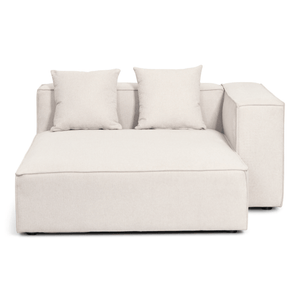 Hailey højre chaiselong modul i beige L: 147 X D: 148 X H: 65 cm