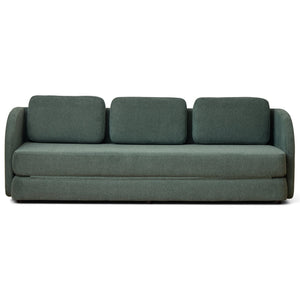 Katarina foldbar sovesofa grøn L: 217 x D: 77/145 x H: 75 cm