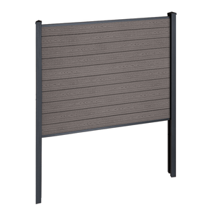 Finley komposithegn startmodul - H: 150 x L: 180 cm - Brun