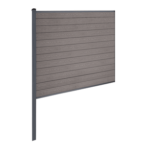 Finley komposithegn midtermodul - H: 180 x L: 180 cm - Brun