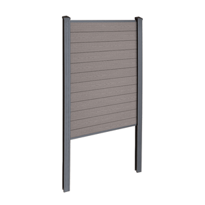 Finley komposithegn startmodul - H: 180 x L: 90 cm - Brun