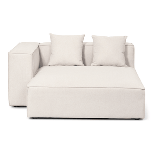 Hailey venstre chaiselong modul i beige L: 147 X D: 148 X H: 65 cm