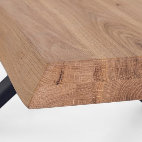 Aura - Sofabord Plankebord i olieret egetræ 120 cm