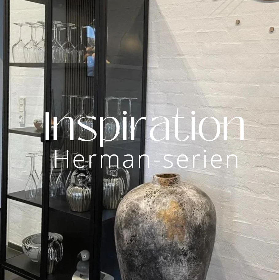 Sådan får du en stilren indretning med Herman-serien
