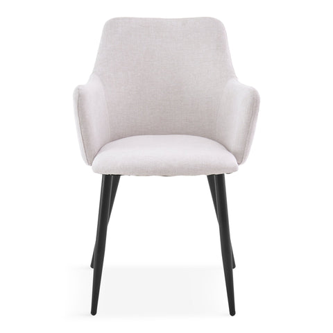 Isabella - spisebordsstol beige tekstil