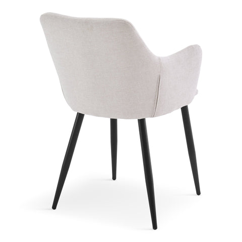 Isabella - spisebordsstol beige tekstil