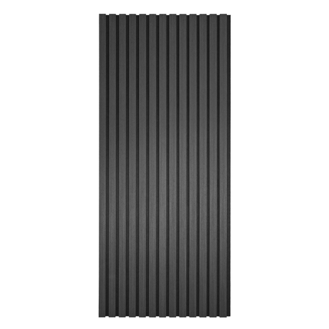 Akustikpanel i sort egetræsfiner 1200x520x18 mm