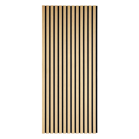 Akustikpanel i egetræsfiner 1200x520x18 mm