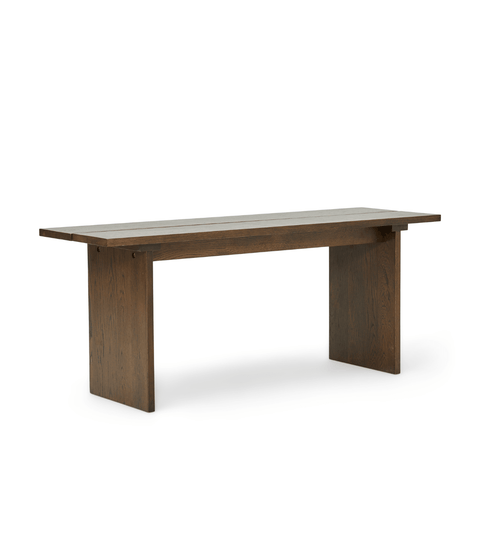 Mekia - bænk i røget eg 110x35x45 cm