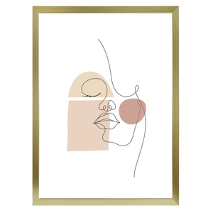 Ibi billedramme 13x18 cm guld