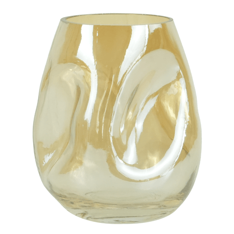 Joy glasvase røgfarvet 18 cm
