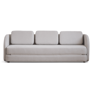 Katarina foldbar sovesofa beige L: 217 x D: 77/145 x H: 75 cm