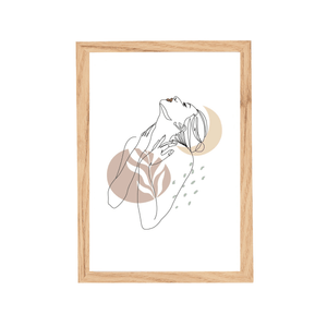 Paloma billedramme 21x30 cm træ