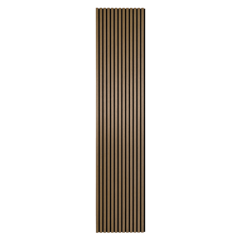 Premium fleksibel akustikpanel i røget egetræsfiner 2600x520x18 mm