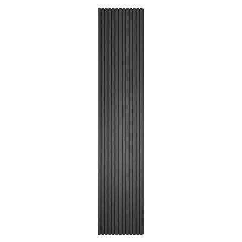 Akustikpanel i sort egetræsfiner 2600x520x18 mm