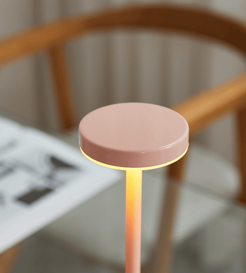Elvis LED bordlampe Lyserød