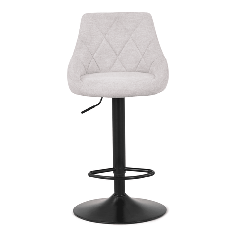 Cassie - beige justerbar barstol med drejefunktion 360 grader