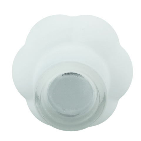 Foxy glas vase hvid 21 cm