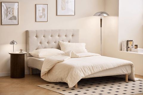 Bloom bordlampe Chrome