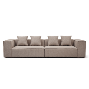 Hailey - Modulsofa i sand med 2 moduler L: 294 X D: 100 X H: 65 cm