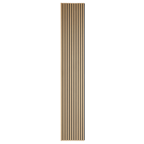 Akustikpanel i egetræsfiner 3000x520x18 mm