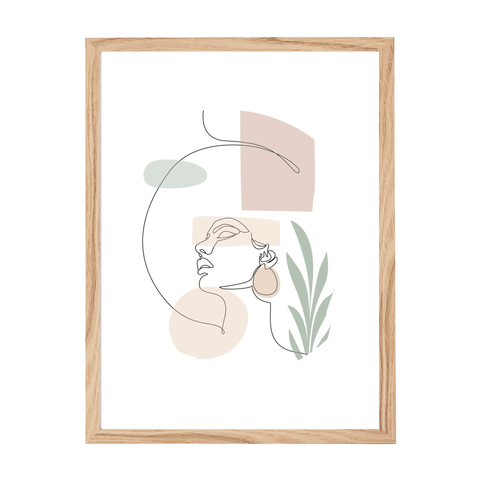 Paloma billedramme 30x40 cm træ