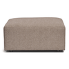 Emilia puf i sand L: 79 X D: 79 X H: 39 cm