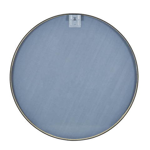 Kajsa rundt spejl med sort ramme Ø70 cm