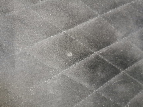 Elisa - spisebordsstol i sort velour. Uoriginal emballage, ridser, mærker, vipper (OUB11540)